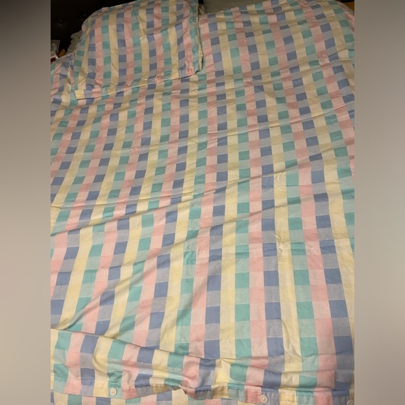 Pastel striped duvet cover set - Picture 4 of 9